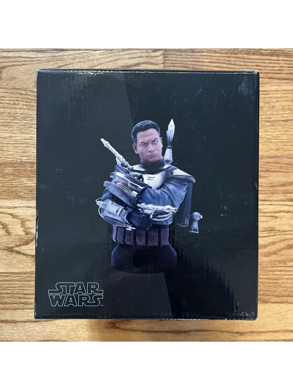 New Star Wars Jango Fett Mini Bust Statue Gentle Giant 5482/9000 Mandalorian